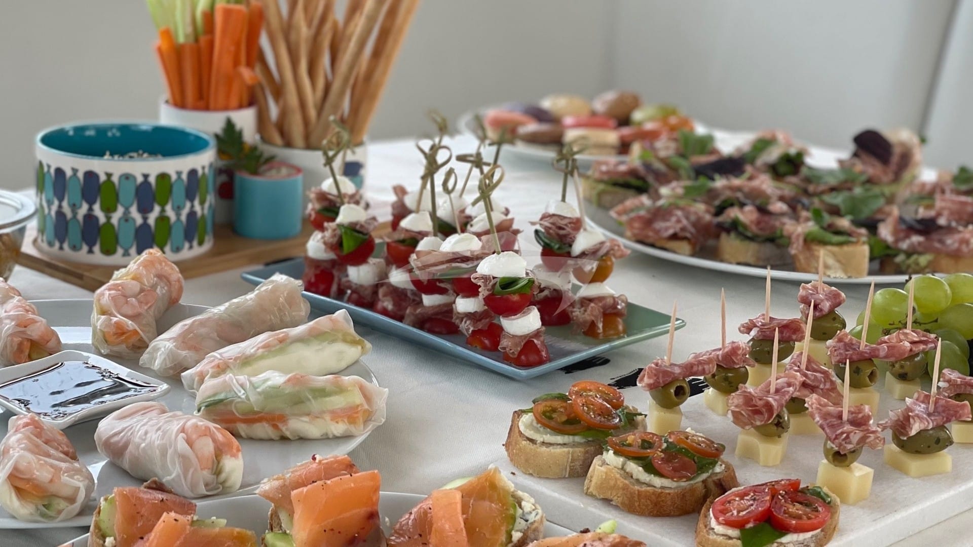 Hors d'oeuvres selection