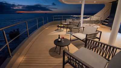 Tribute Aft Veranda Lounge