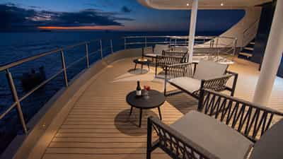 Tribute Aft Veranda Lounge