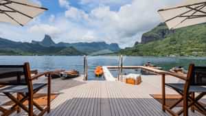 Beach club and jellyfish pool