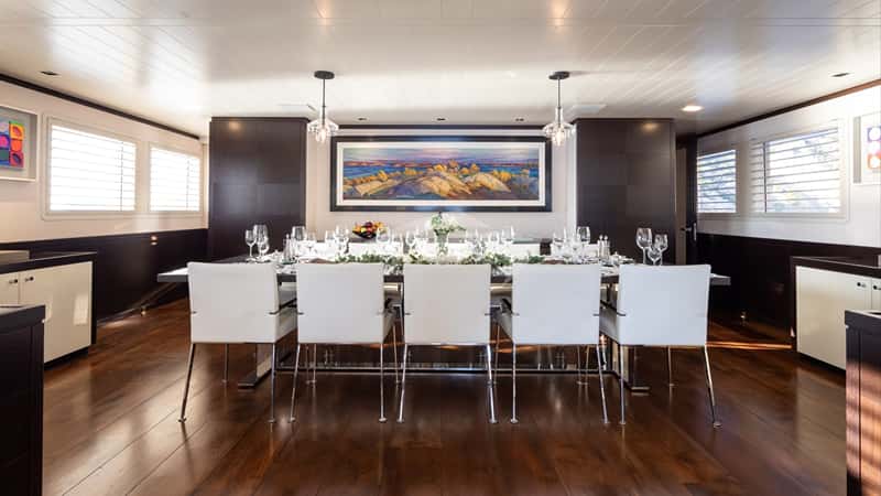 MIRAGE 53m motor yacht charter, photo 10