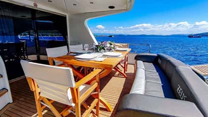 ZEUS 20m motor yacht charter, photo 13