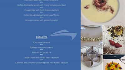 Sample Menu Penelope