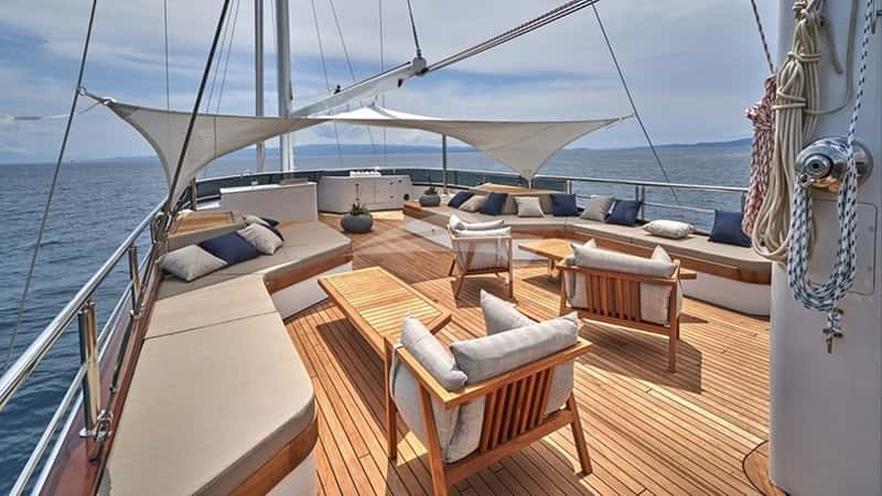 MARALLURE 42m sailing yacht charter, photo 5