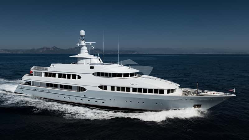 OLYMPUS 55m motor yacht charter
