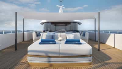 Upper Deck Sun Loungers