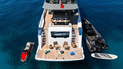 FERRO 77 26m motor yacht charter, photo 13