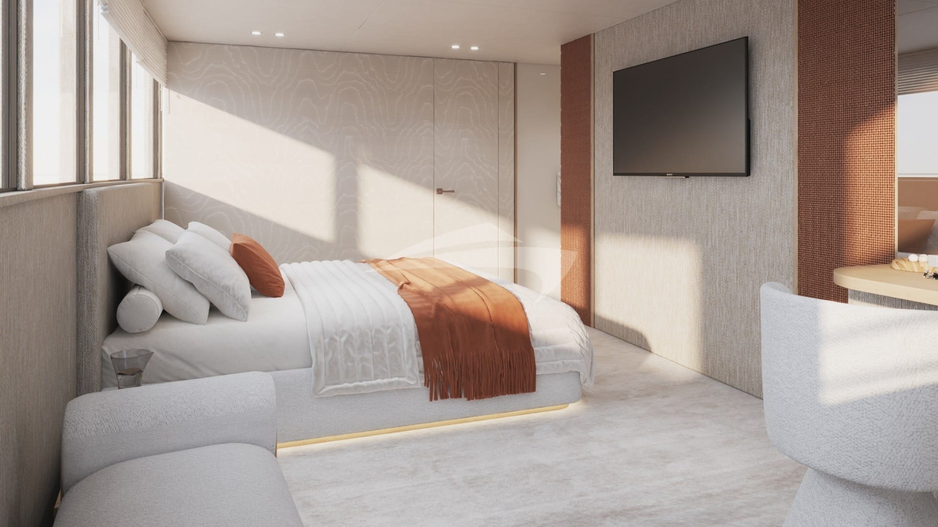 Master Stateroom - Upper deck