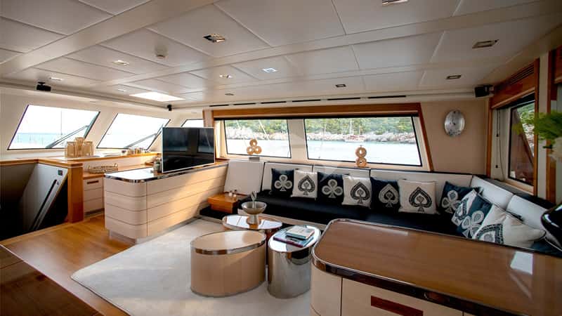 VAY 40m sailing yacht charter, photo 5