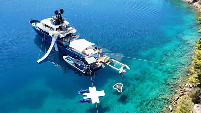KING BENJI 47m motor yacht for charter