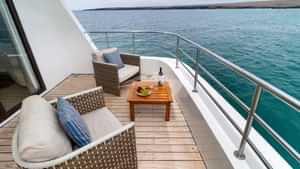 Suite upper deck balcony