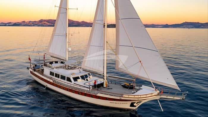 DOUBLE EAGLE 39m sailing yacht charter, photo 2