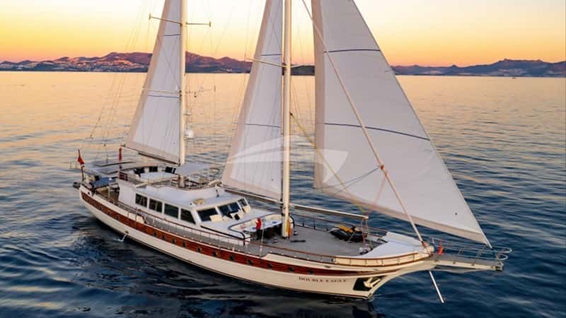 DOUBLE EAGLE 39m sailing yacht charter, photo 2