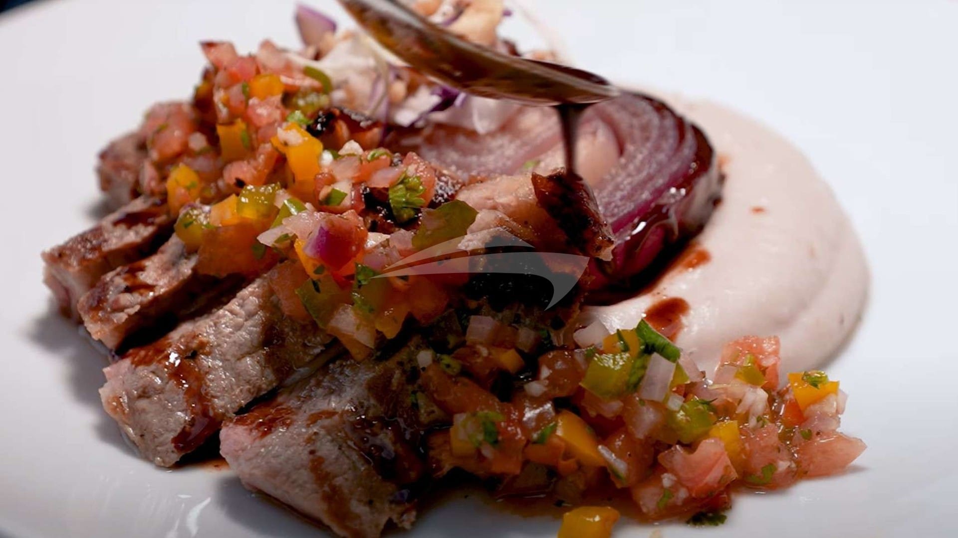 One of chef Harold's plates