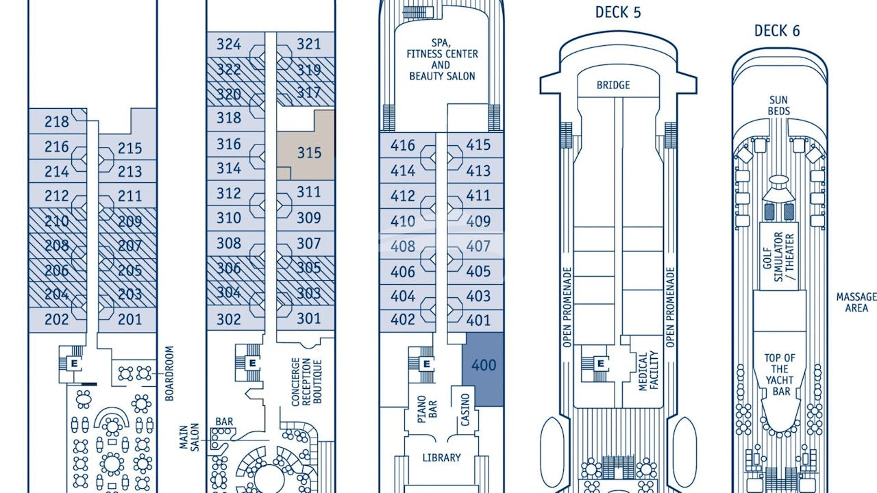 Yacht Layout