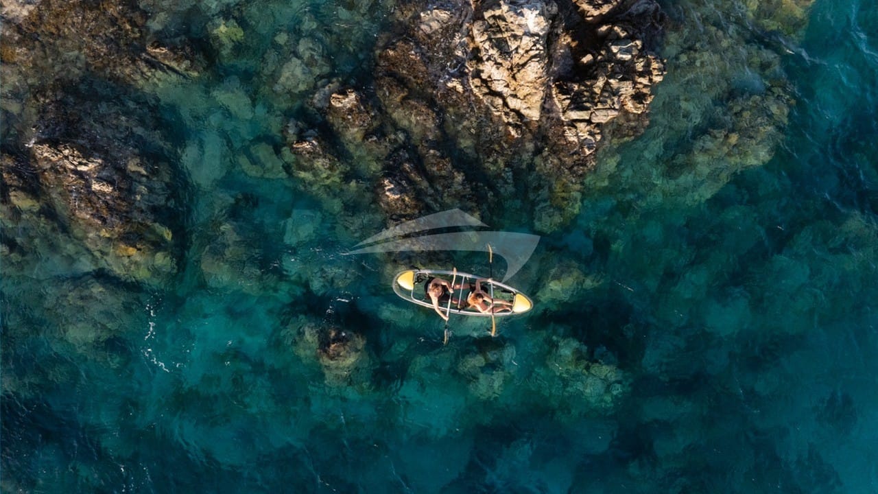 Enjoy Serena's Crystal kayaks to explore