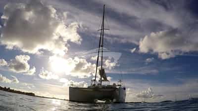 From the water