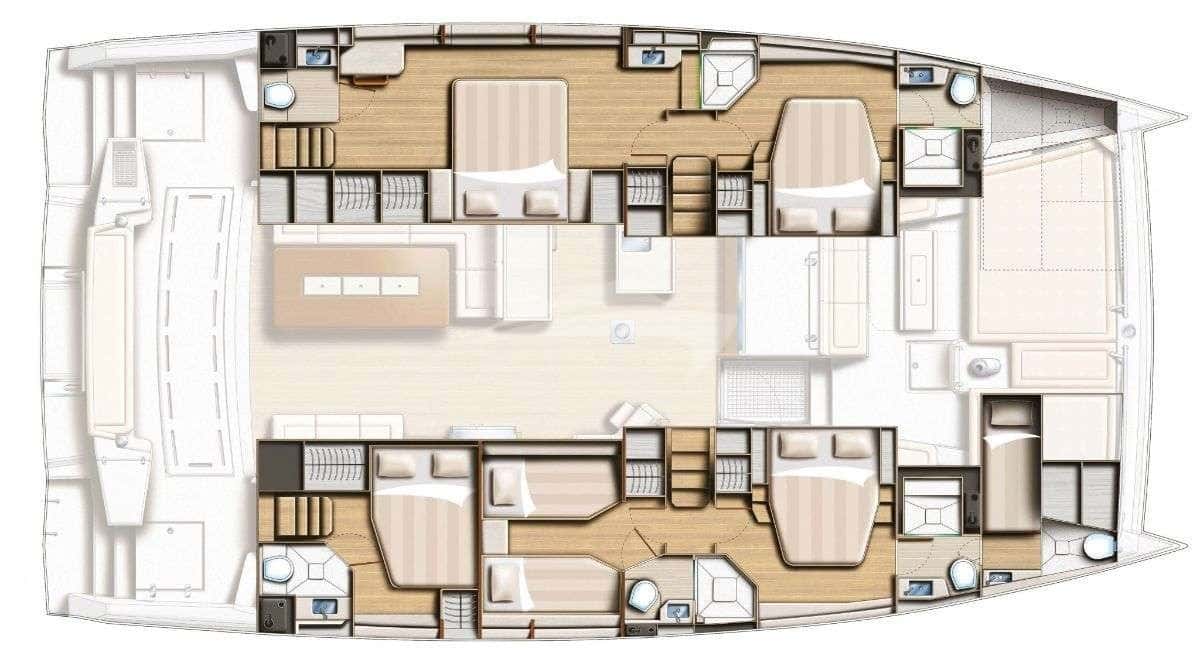 HIGH 5 deck layout