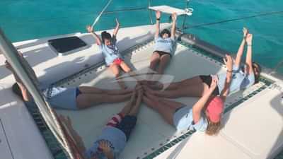 Stretching out on Guinevere