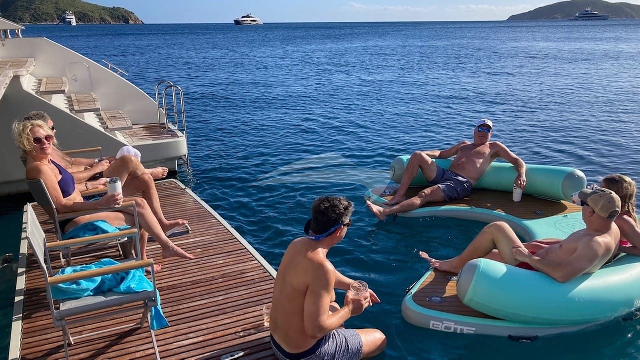 Easy access to the water