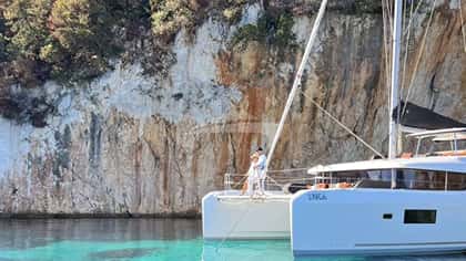 INCA 13m sailing yacht charter, photo 11