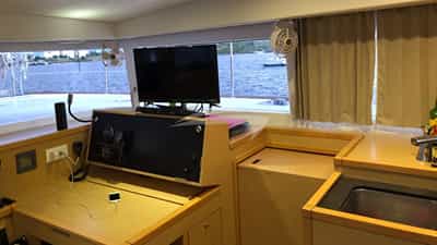 Nav station and TV