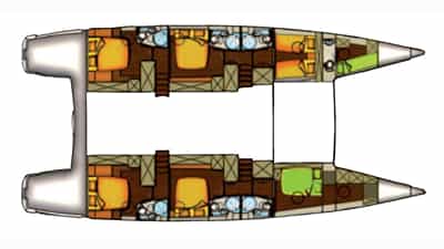 Cabins layout