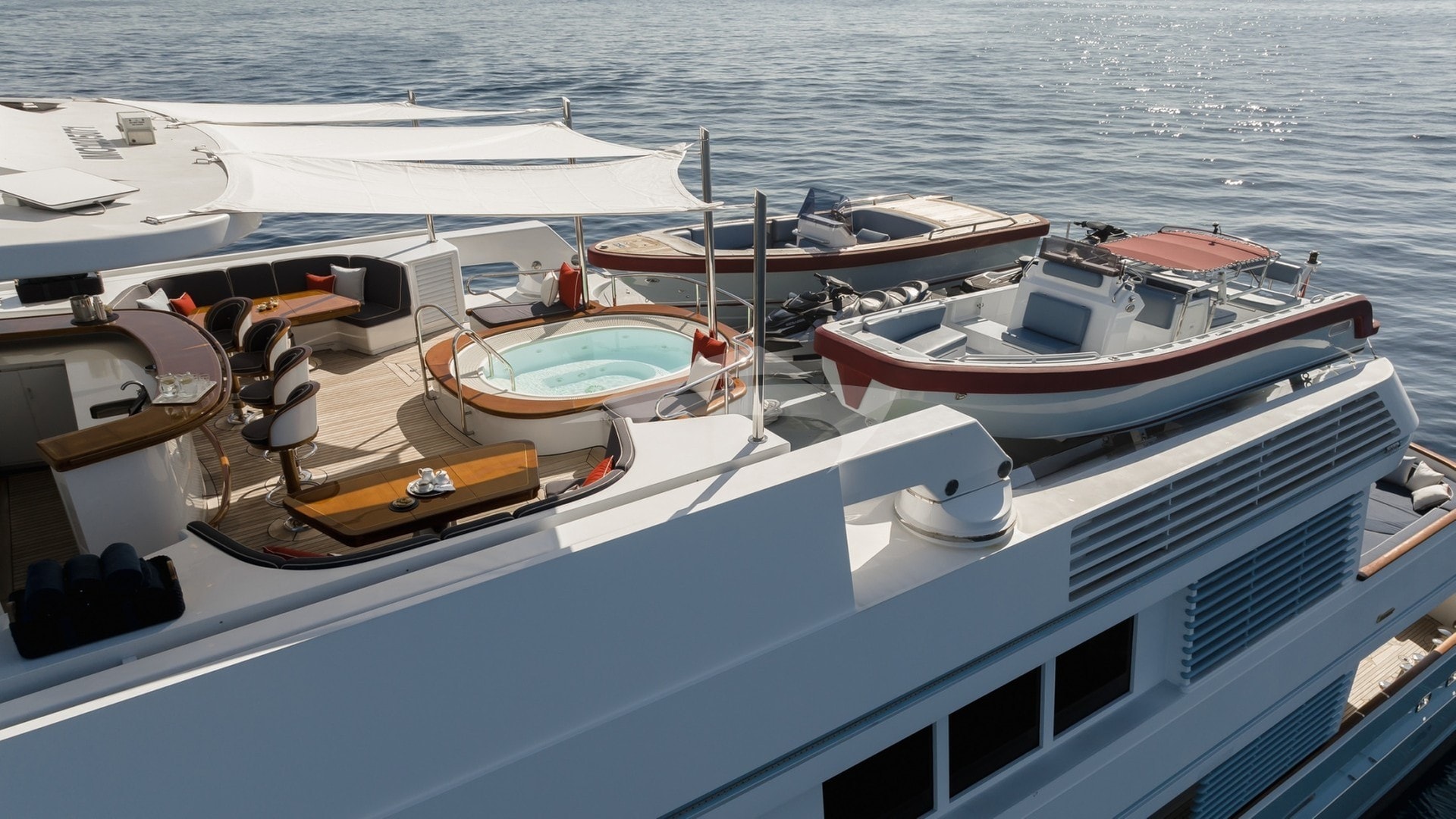 Aerial View of Deck