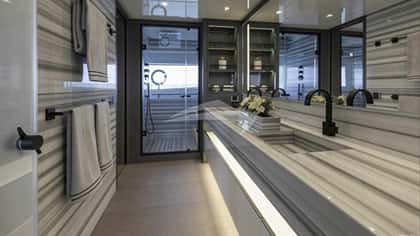NEVER GIVE UP 33GS 33m sailing yacht charter, photo 12