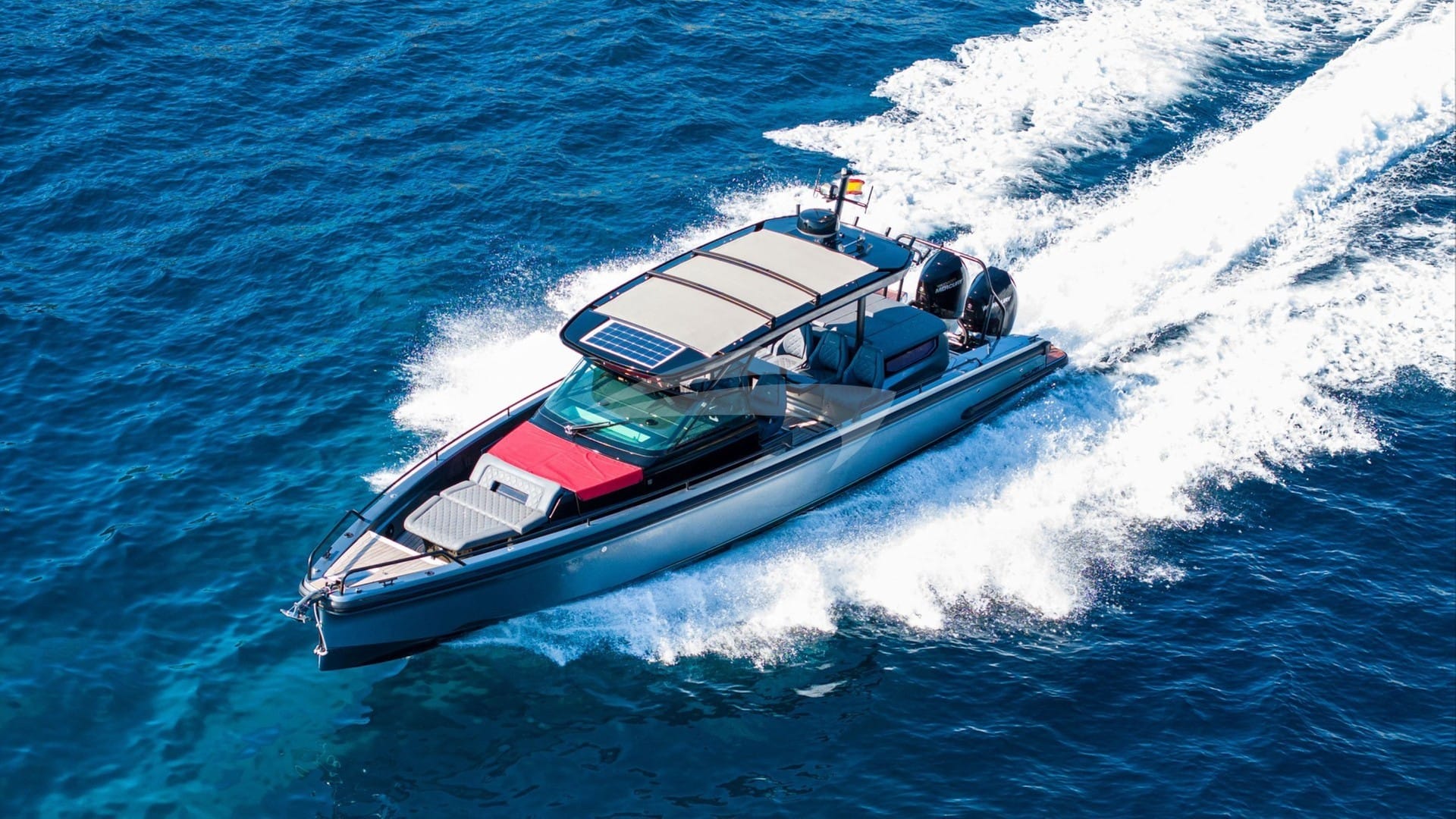 Aerial View of Tender