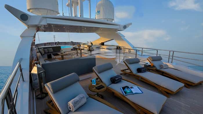 AQUA LIBRA 40m motor yacht charter, photo 2