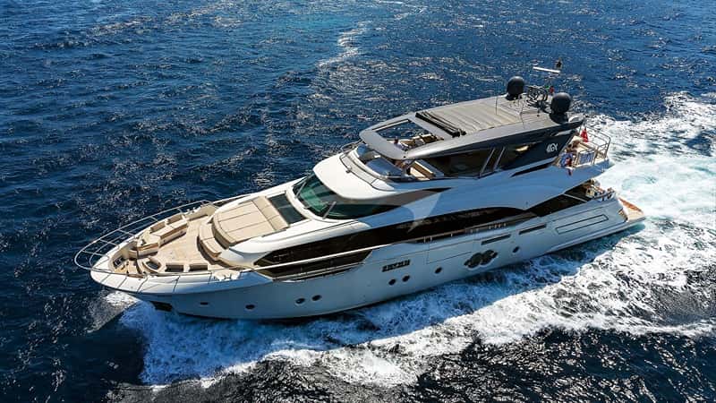 ESMERALDA OF THE SEAS 30m motor yacht charter