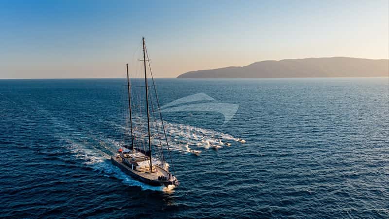 OGUZ KHAN 51m sailing yacht charter