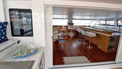 Wide Open Aft Entrance