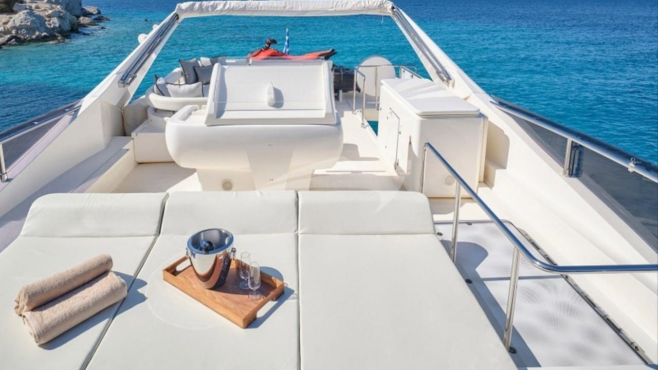 Flybridge Sunbathing