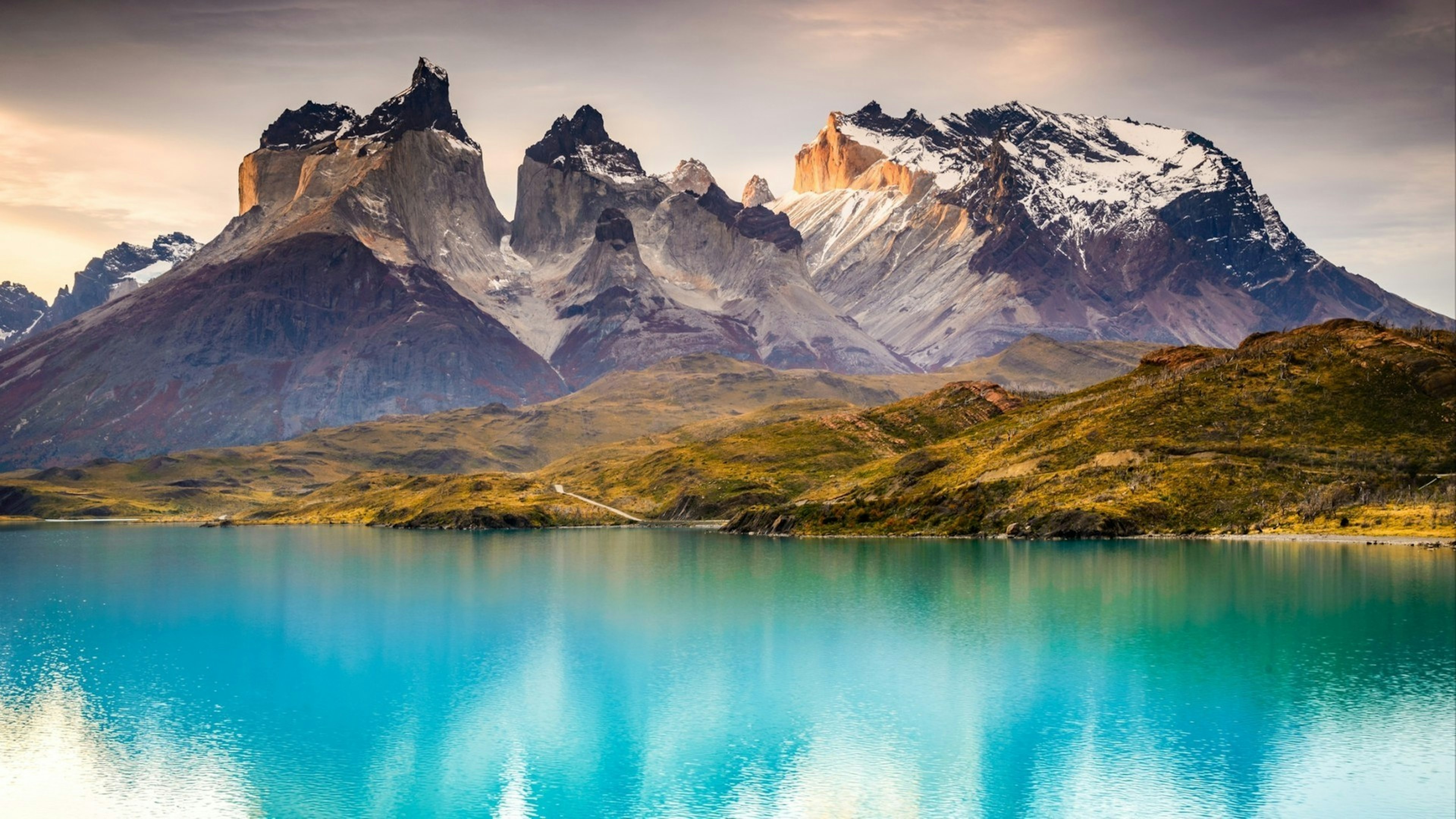 Torres del Paine, in the Southern Patagonian Ice Field, Magellanes Region of South America