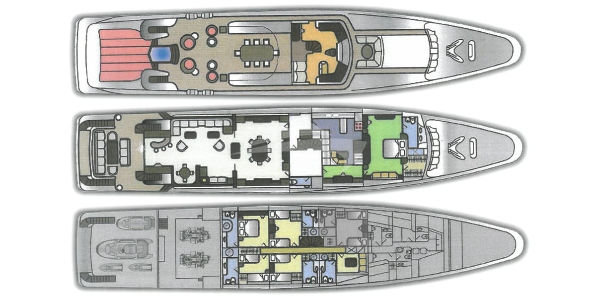 SOPHIE BLUE Deck Plan