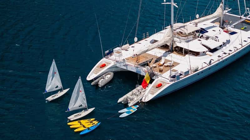 DOUCE FRANCE 42m sailing yacht charter, photo 8
