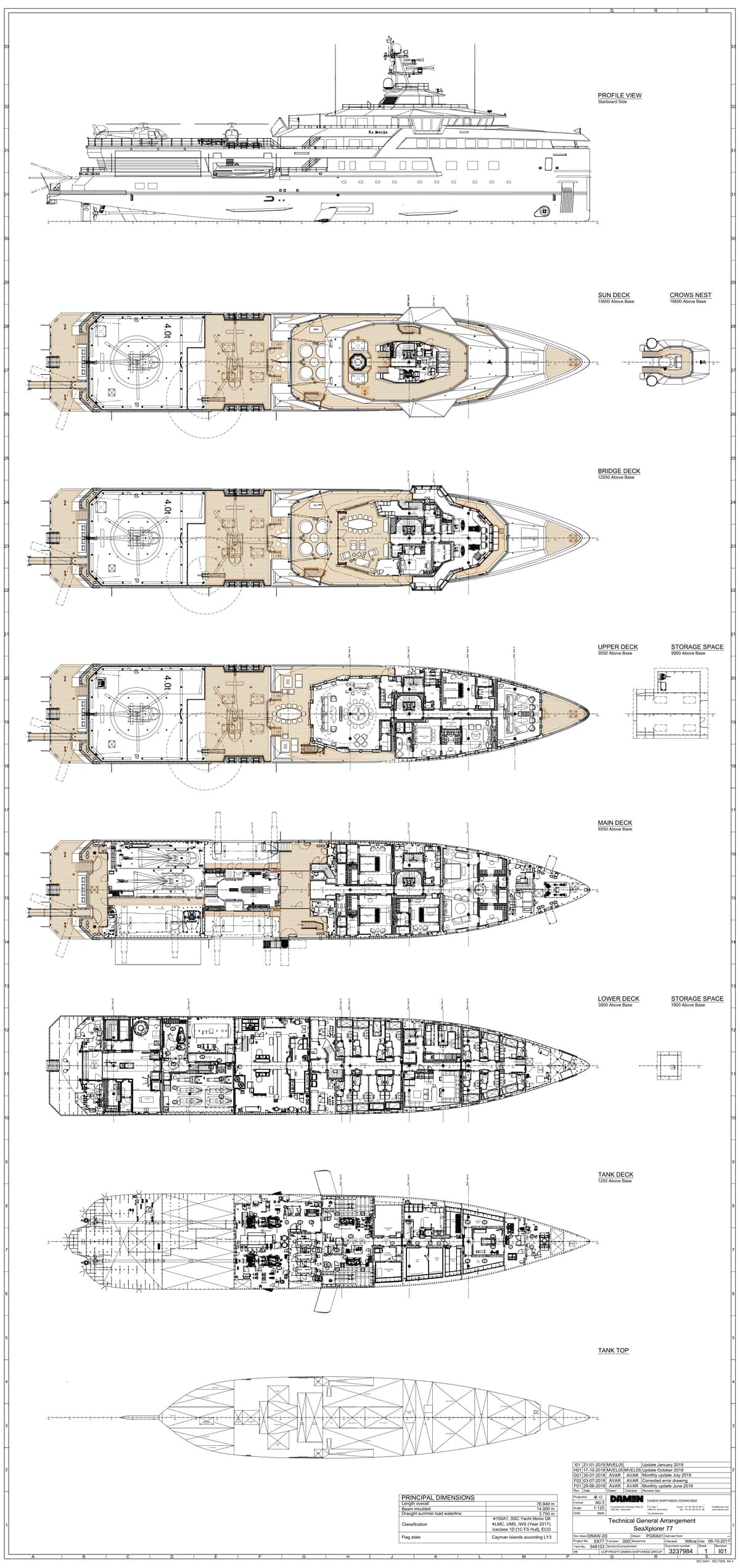LA DATCHA deck layout