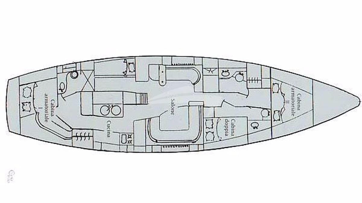 THE DOVE Deck Plan