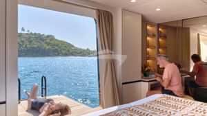 Master cabin balcony