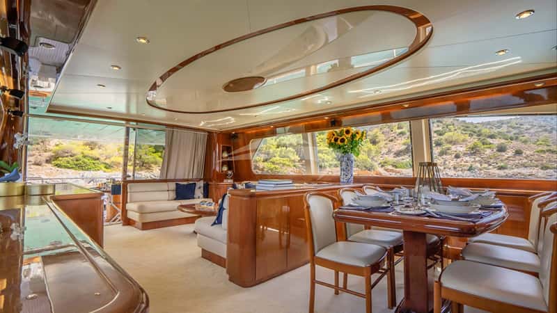 ESTIA POSEIDON 26m motor yacht charter, photo 10
