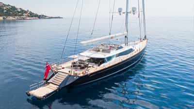 Aft view