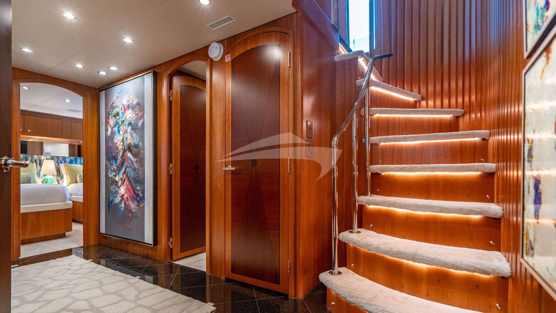 Lower Deck Stateroom Foyer