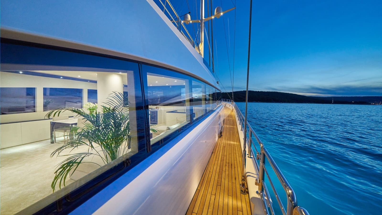 ACAPELLA, Aufnahme aus dem Yachtportfolio 18