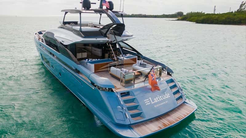 LATITUDE 29m motor yacht charter, photo 7