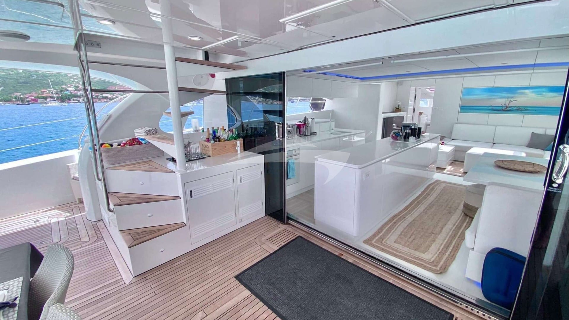 Aft Deck Entrance to Main Saloon