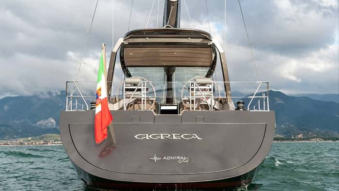 GIGRECA 23m sailing yacht charter, photo 3