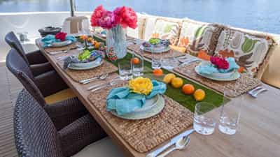Aft Deck Dining