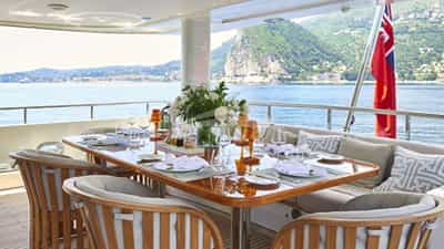 Aft Deck Dining